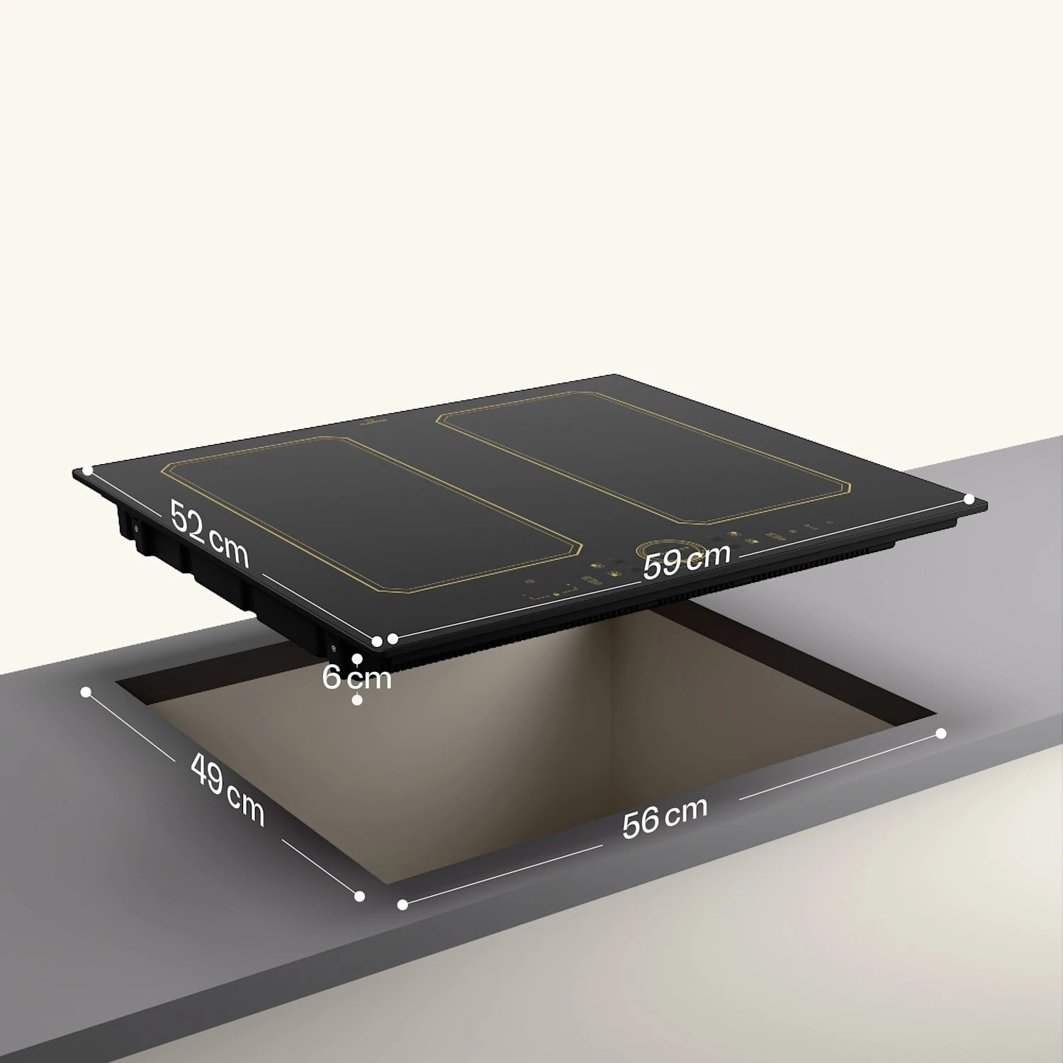 Victoria 4 Flex Induktionskochfeld Einbau 7000W 2 Flexzonen Timer 9 Victoria 4 Flex Induktionskochfeld Einbau 7000W 2 Flexzonen Timer – Bild 7