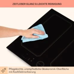 Victoria 4 Flex Induktionskochfeld Einbau 7000W 2 Flexzonen Timer 18 Victoria 4 Flex Induktionskochfeld Einbau 7000W 2 Flexzonen Timer -Klarstein Verkaufsgeschäft 10040201 de 0008 usp