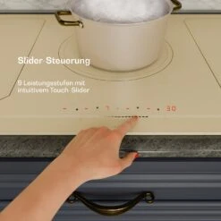 Victoria 5 Flex Induktionskochfeld Einbau 7400W 2 Flexzonen Timer -Klarstein Verkaufsgeschäft 10040204 de 0005 usp