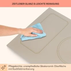 Victoria 5 Flex Induktionskochfeld Einbau 7400W 2 Flexzonen Timer -Klarstein Verkaufsgeschäft 10040204 de 0008 usp