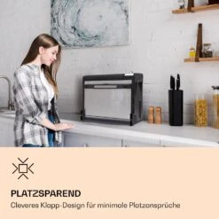 Vita-Crisp Heißluftfritteuse 1700W 10L 8 Funktionen Platzsparend -Klarstein Verkaufsgeschäft 10040223 de 0003 logo