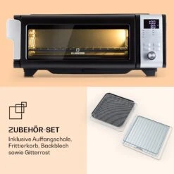 Vita-Crisp Heißluftfritteuse 1700W 10L 8 Funktionen Platzsparend -Klarstein Verkaufsgeschäft 10040223 de 0006 logo