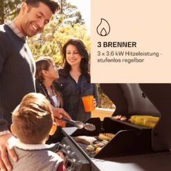 Lucifer 3 Gasgrill 3 X 3,6 KW Brenner 60x45cm Grill Edelstahl Mobil 12 Lucifer 3 Gasgrill 3 X 3,6 KW Brenner 60x45cm Grill Edelstahl Mobil -Klarstein Verkaufsgeschäft 10040280 de 0003 logo