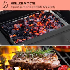 Aberdeen Single Holzkohlegrill -Klarstein Verkaufsgeschäft 10040292 de 0003 usp