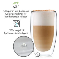 Glaswerk Carajillo Doppelwandige Thermogläser 450 Ml Handgemacht Borosilikatglas 14 Glaswerk Carajillo Doppelwandige Thermogläser 450 Ml Handgemacht Borosilikatglas -Klarstein Verkaufsgeschäft 10040320 de 0006 logo