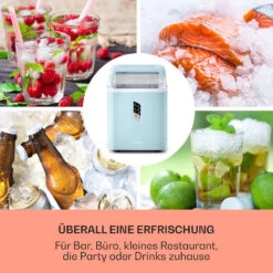 Albaron Eiswürfelmaschine Bullet-Eis 12 Kg / 24 H 1,5 Ltr. Display -Klarstein Verkaufsgeschäft 10040344 de 0003 logo