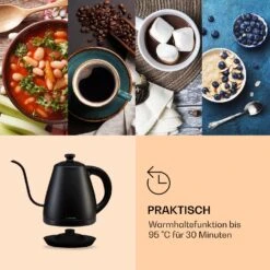 Garcon Wasserkocher 1L 2000W Warmhaltefunktion Schwanenhals Edelstahl 14 Garcon Wasserkocher 1L 2000W Warmhaltefunktion Schwanenhals Edelstahl -Klarstein Verkaufsgeschäft 10040347 de 0006 logo