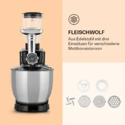 Renata Rossa Küchenmaschine 3-in-1 2000W 2,7PS 5Ltr Edelstahl BPA-frei 14 Renata Rossa Küchenmaschine 3-in-1 2000W 2,7PS 5Ltr Edelstahl BPA-frei -Klarstein Verkaufsgeschäft 10040500 de 0005 logo