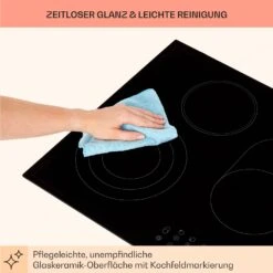 Virtuosa 5 Einbaukochfeld 5 Zonen 8500W Glaskeramik 16 Virtuosa 5 Einbaukochfeld 5 Zonen 8500W Glaskeramik -Klarstein Verkaufsgeschäft 10041117 de 0007 usp