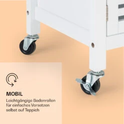 Louisiana Servierwagen Küchenwagen 5 Etagen Holz Handtuchhalter Mobil -Klarstein Verkaufsgeschäft 10041122 de 0007 logo