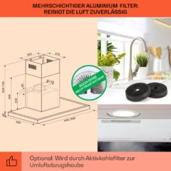 Limelight Dunstabzugshaube 60cm Wandhaube 600m³/h 13 Limelight Dunstabzugshaube 60cm Wandhaube 600m³/h -Klarstein Verkaufsgeschäft 10041132 de 0005 logo