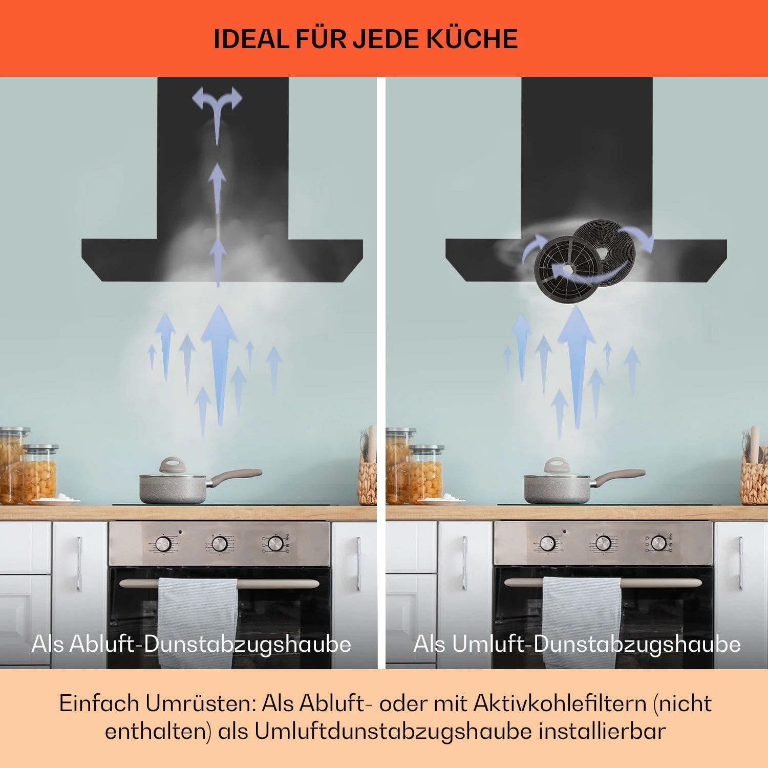 Limelight Dunstabzugshaube 60cm Wandhaube 600m³/h 9 Limelight Dunstabzugshaube 60cm Wandhaube 600m³/h – Bild 7