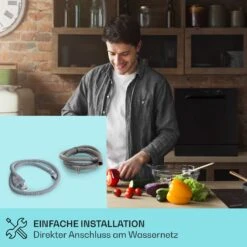 Amazonia 8 Geschirrspülmaschine 1620 Watt Für 8 Maßgedecke 49 DB Aquastop -Klarstein Verkaufsgeschäft 10041204 de 0004 usp