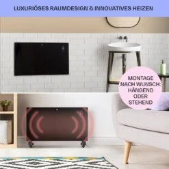 Bansin Crystal Smart Konvektions-Heizgerät 2500W 5 - 50 °C App-Steuerung -Klarstein Verkaufsgeschäft 10041211 de 0007 usp