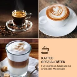 Libeica Espressomaschine 19 Bar Ca. 10 Tassen 1,8 Liter Milchschaum 14 Libeica Espressomaschine 19 Bar Ca. 10 Tassen 1,8 Liter Milchschaum -Klarstein Verkaufsgeschäft 10041253 de 0005 logo