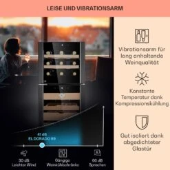 El Dorado 89 Humidor & Weinkühlschrank Touch 89L LED 13 El Dorado 89 Humidor & Weinkühlschrank Touch 89L LED -Klarstein Verkaufsgeschäft 10041276 de 0003 logo