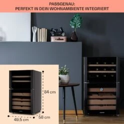 El Dorado 108 Humidor & Weinkühlschrank Touch 108L LED -Klarstein Verkaufsgeschäft 10041277 de 0006 logo