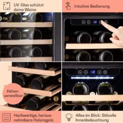 Vinovilla 29 Built-In Weinkühlschrank 81 L / 29 Fl. Glastür Edelstahl 14 Vinovilla 29 Built-In Weinkühlschrank 81 L / 29 Fl. Glastür Edelstahl -Klarstein Verkaufsgeschäft 10041304 de 0005 logo