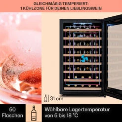Barossa 50 Uno Weinkühlschrank 1 Zone 120 Ltr 50 Fl Touch-Display 12 Barossa 50 Uno Weinkühlschrank 1 Zone 120 Ltr 50 Fl Touch-Display -Klarstein Verkaufsgeschäft 10041307 de 0003 logo