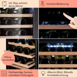 Barossa 50 Uno Weinkühlschrank 1 Zone 120 Ltr 50 Fl Touch-Display 14 Barossa 50 Uno Weinkühlschrank 1 Zone 120 Ltr 50 Fl Touch-Display -Klarstein Verkaufsgeschäft 10041307 de 0005 logo