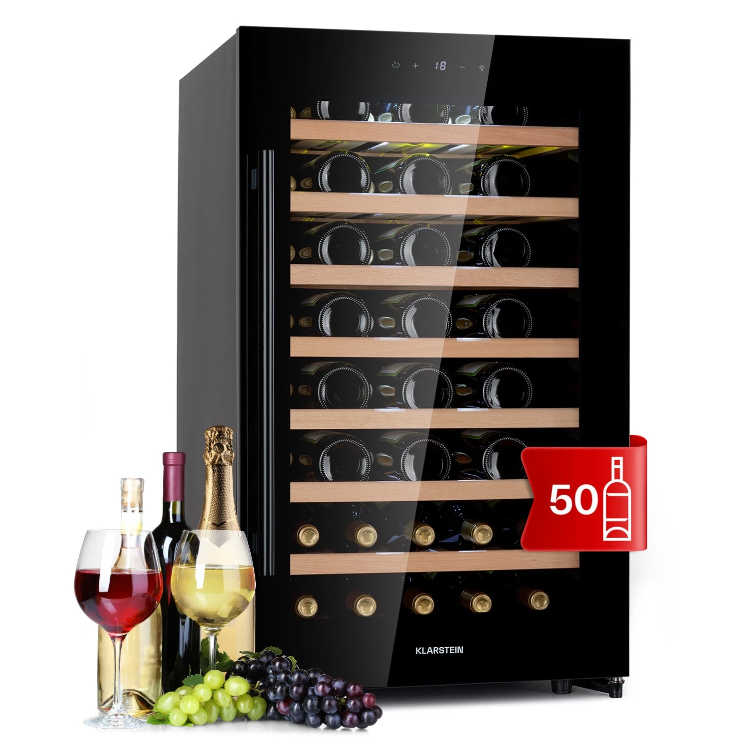 Barossa 50 Uno Weinkühlschrank 1 Zone 120 Ltr 50 Fl Touch-Display 3 Barossa 50 Uno Weinkühlschrank 1 Zone 120 Ltr 50 Fl Touch-Display