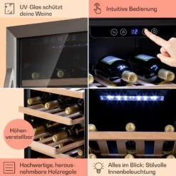 Vinamour 38 Uno Weinkühlschrank -Klarstein Verkaufsgeschäft 10041312 de 0005 logo