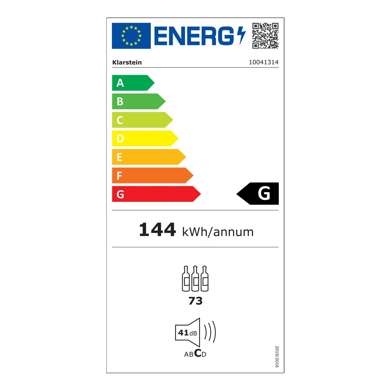 Vinamour 73 Duo Weinkühlschrank 2 Zonen 192 L/73 Flaschen 5-18°C Touch 10 Vinamour 73 Duo Weinkühlschrank 2 Zonen 192 L/73 Flaschen 5-18°C Touch – Bild 8