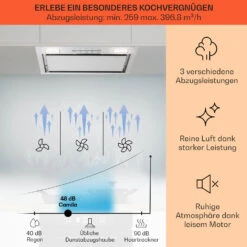 Camila Dunstabzugshaube Einbau 52 Cm 397 M³/h LED Touch Edelstahl 14 Camila Dunstabzugshaube Einbau 52 Cm 397 M³/h LED Touch Edelstahl -Klarstein Verkaufsgeschäft 10041344 de 0003 usp