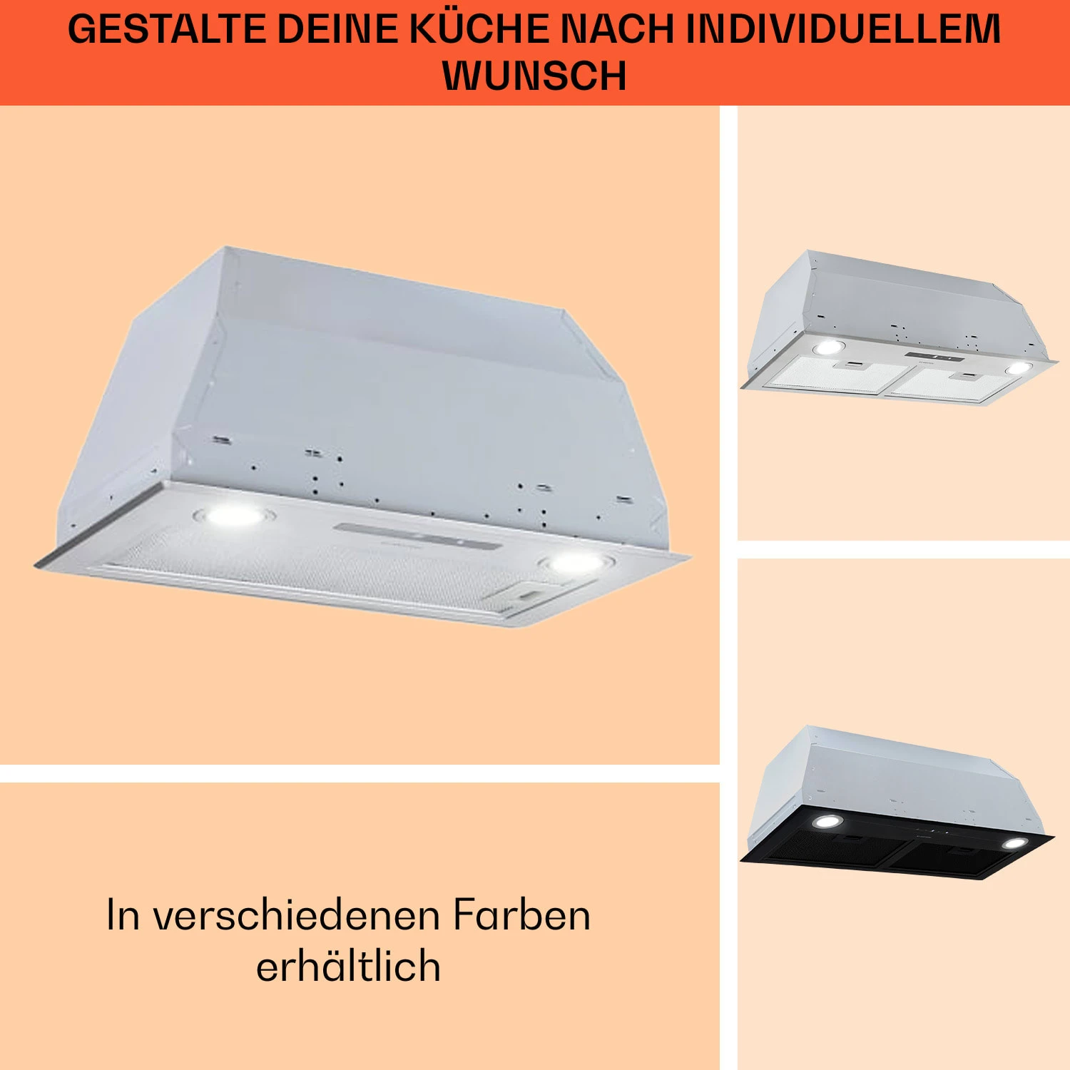 Camila Dunstabzugshaube Einbau 52 Cm 397 M³/h LED Touch Edelstahl 10 Camila Dunstabzugshaube Einbau 52 Cm 397 M³/h LED Touch Edelstahl – Bild 8