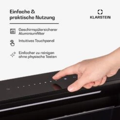 Royal Flush Eco Dunstabzugshaube 90 Cm 576 M³/h A+ 16 Royal Flush Eco Dunstabzugshaube 90 Cm 576 M³/h A+ -Klarstein Verkaufsgeschäft 10041349 de 0005 usp