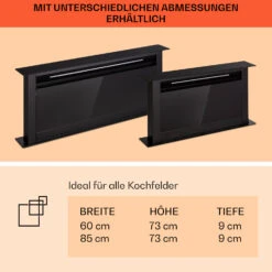 Royal Flush Eco Dunstabzugshaube 90 Cm 576 M³/h A+ 19 Royal Flush Eco Dunstabzugshaube 90 Cm 576 M³/h A+ -Klarstein Verkaufsgeschäft 10041349 de 0008 usp