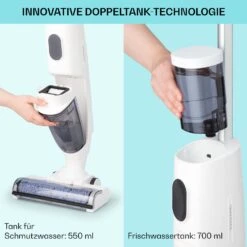 Caswell Nass-/Trockensauger Kabellos Akkubetrieben LED-Display 17 Caswell Nass-/Trockensauger Kabellos Akkubetrieben LED-Display -Klarstein Verkaufsgeschäft 10041366 de 0007 usp