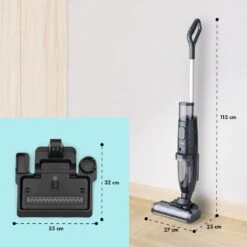 Caswell Plus Nass-/Trockensauger Kabellos Akkubetrieben LED-Display -Klarstein Verkaufsgeschäft 10041383 yy 0008 usp