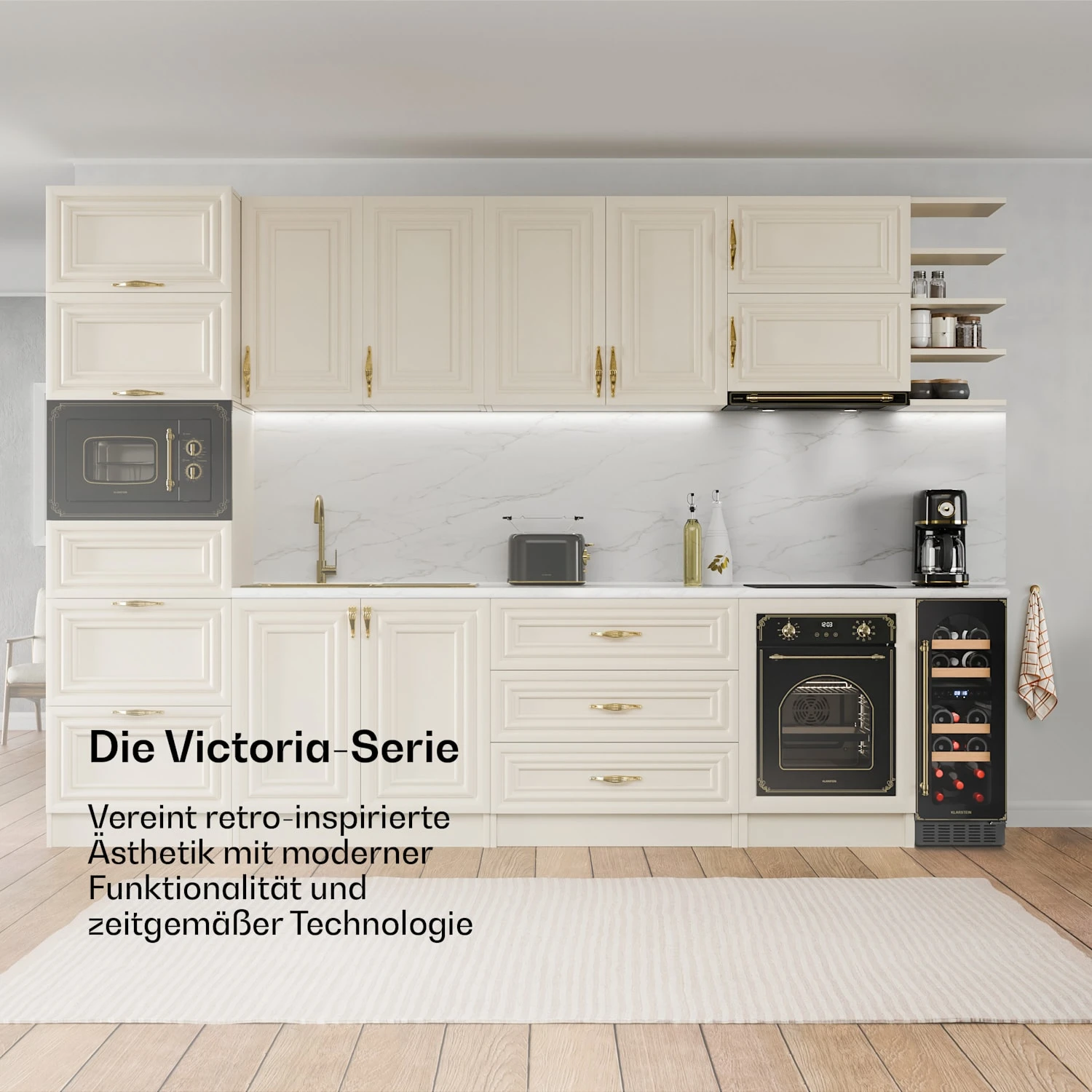 Vinovilla 17 Built-in Duo Vilhelmine Edition Weinkühlschrank 17 Fl. 4 Vinovilla 17 Built-in Duo Vilhelmine Edition Weinkühlschrank 17 Fl. – Bild 2