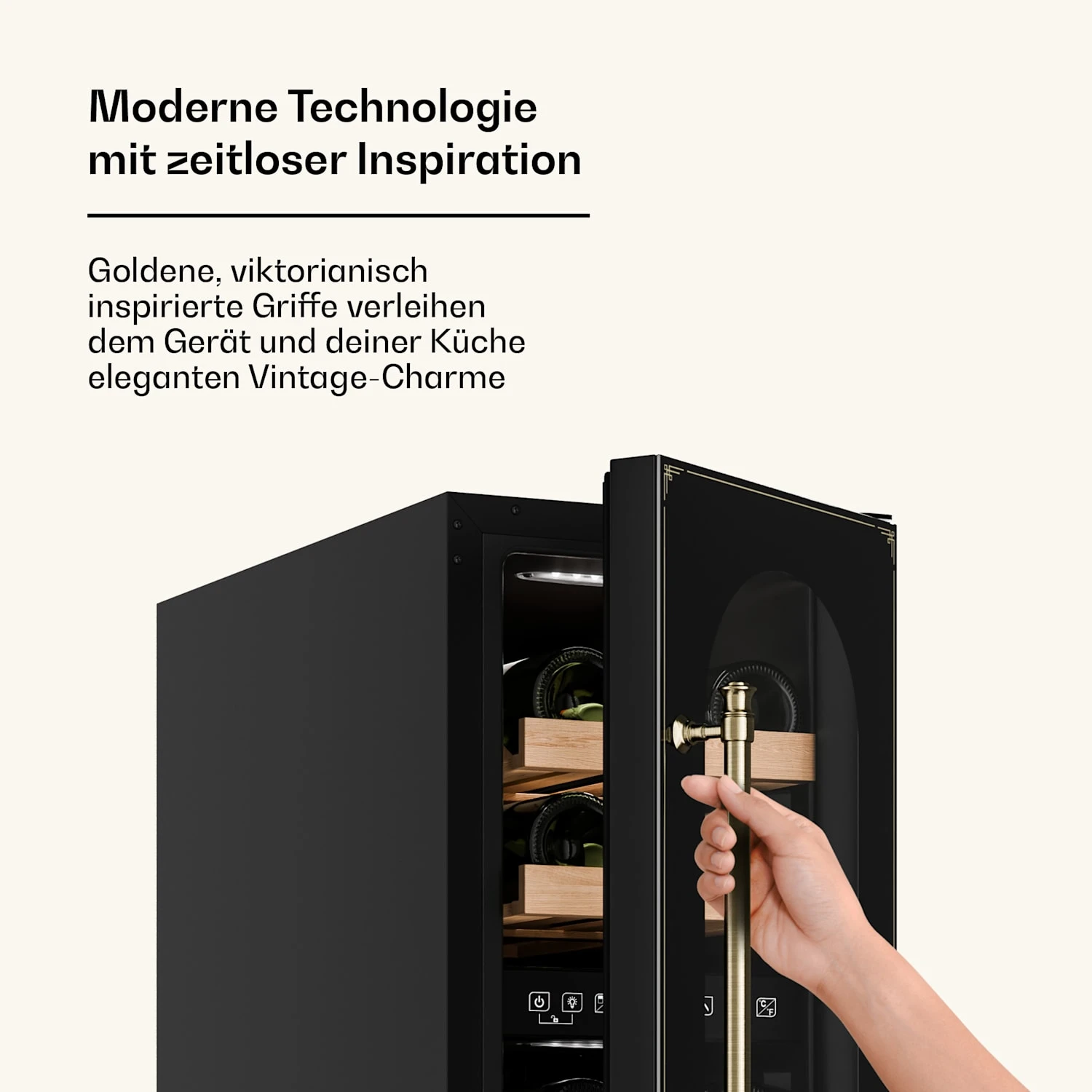 Vinovilla 17 Built-in Duo Vilhelmine Edition Weinkühlschrank 17 Fl. 7 Vinovilla 17 Built-in Duo Vilhelmine Edition Weinkühlschrank 17 Fl. – Bild 5