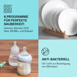 Havasia UV 6 Secret Einbau-Geschirrspüler UV-Licht 6 Programme 12 Havasia UV 6 Secret Einbau-Geschirrspüler UV-Licht 6 Programme -Klarstein Verkaufsgeschäft 10041826 de 0003 usp