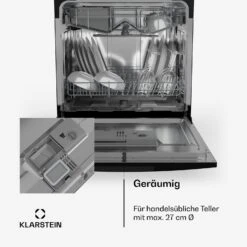 Havasia UV 8 Neo Tischgeschirrspüler UV-Licht Freistehend / Einbau 1380W 15 Havasia UV 8 Neo Tischgeschirrspüler UV-Licht Freistehend / Einbau 1380W -Klarstein Verkaufsgeschäft 10041830 de 0006 usp