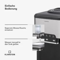 Aqueous Eiswürfelmaschine 3-in-1: Eiswürfel, Wasserspender: Heiß & Kalt 20 Kg/24h 10 Aqueous Eiswürfelmaschine 3-in-1: Eiswürfel, Wasserspender: Heiß & Kalt 20 Kg/24h -Klarstein Verkaufsgeschäft 10041845 de 0003 usp
