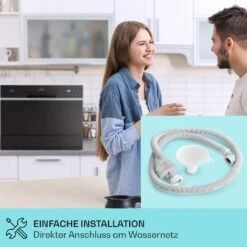 Amazonia 6 Smart Geschirrspüler App-Steuerung Freistehend 1380W 12 Amazonia 6 Smart Geschirrspüler App-Steuerung Freistehend 1380W -Klarstein Verkaufsgeschäft 10041886 de 0004 usp