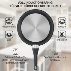 Noto Endurance Bratpfanne Ø28 Cm Geschmiedetes Aluminium Abnehmbarer Griff 15 Noto Endurance Bratpfanne Ø28 Cm Geschmiedetes Aluminium Abnehmbarer Griff -Klarstein Verkaufsgeschäft 10045003 de 0005 usp