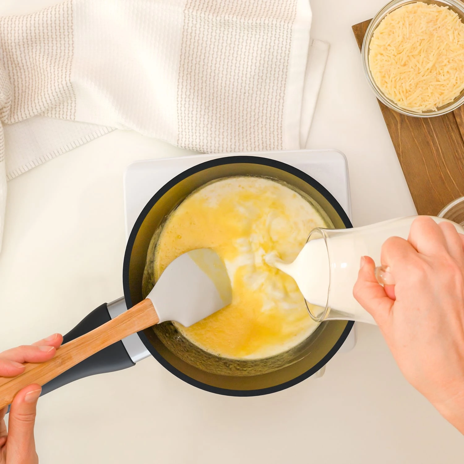 Noto Endurance Kasserolle Ø16cm Geschmiedetes Aluminium Induktion Antihaft 5 Noto Endurance Kasserolle Ø16cm Geschmiedetes Aluminium Induktion Antihaft – Bild 3