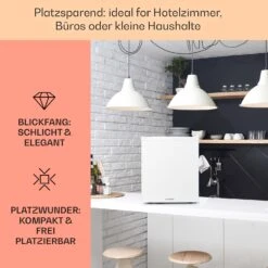 Happy Hour 38 Mini-Kühlschrank Minibar 38 Liter 26 DB 12 Happy Hour 38 Mini-Kühlschrank Minibar 38 Liter 26 DB -Klarstein Verkaufsgeschäft 10045047 de 0003 usp