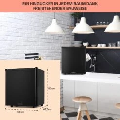 Happy Hour 45 Mini-Kühlschrank Minibar Getränkekühlschrank 45 L 26 DB 15 Happy Hour 45 Mini-Kühlschrank Minibar Getränkekühlschrank 45 L 26 DB -Klarstein Verkaufsgeschäft 10045048 de 0006 usp