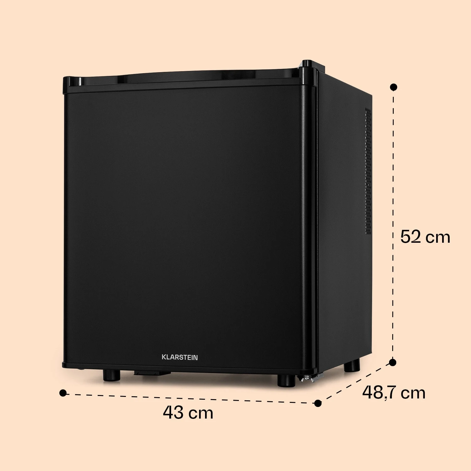 Happy Hour 45 Mini-Kühlschrank Minibar Getränkekühlschrank 45 L 26 DB 9 Happy Hour 45 Mini-Kühlschrank Minibar Getränkekühlschrank 45 L 26 DB – Bild 7