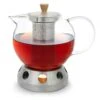 Sencha Design-Teekanne Mit Hibiscus Edelstahl-Stövchen 1,3 L Siebeinsatz 2 Sencha Design-Teekanne Mit Hibiscus Edelstahl-Stövchen 1,3 L Siebeinsatz -Klarstein Verkaufsgeschäft 10045059 yy 0001 titel