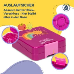 Klarstein Schmatzfatz Easy Snackbox 4 Fächer 18 X 15 X 5 Cm (BxHxT) -Klarstein Verkaufsgeschäft 10045068 de 0003 usp