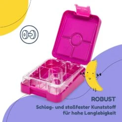 Klarstein Schmatzfatz Easy Snackbox 4 Fächer 18 X 15 X 5 Cm (BxHxT) -Klarstein Verkaufsgeschäft 10045068 de 0006 usp