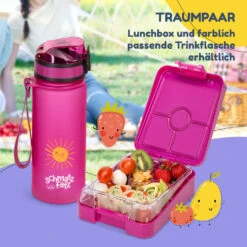 Klarstein Schmatzfatz Easy Snackbox 4 Fächer 18 X 15 X 5 Cm (BxHxT) -Klarstein Verkaufsgeschäft 10045068 de 0007 usp