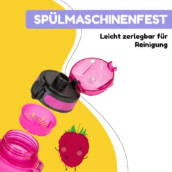 Wakaba Trinkflasche 400 Ml Tritan BPA-frei -Klarstein Verkaufsgeschäft 10045129 de 0004 usp