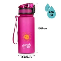 Wakaba Trinkflasche 400 Ml Tritan BPA-frei -Klarstein Verkaufsgeschäft 10045129 yy 0011 dimensions